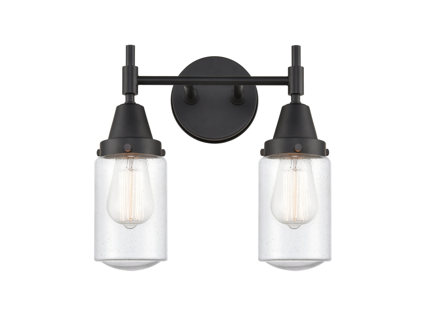 Caden Bath Vanity Light Glass Steel