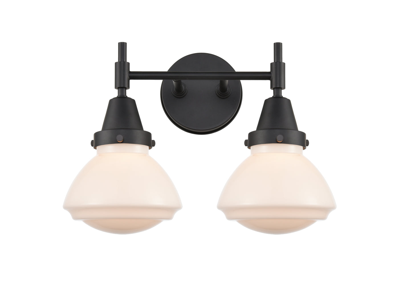 Caden Bath Vanity Light Steel Glass