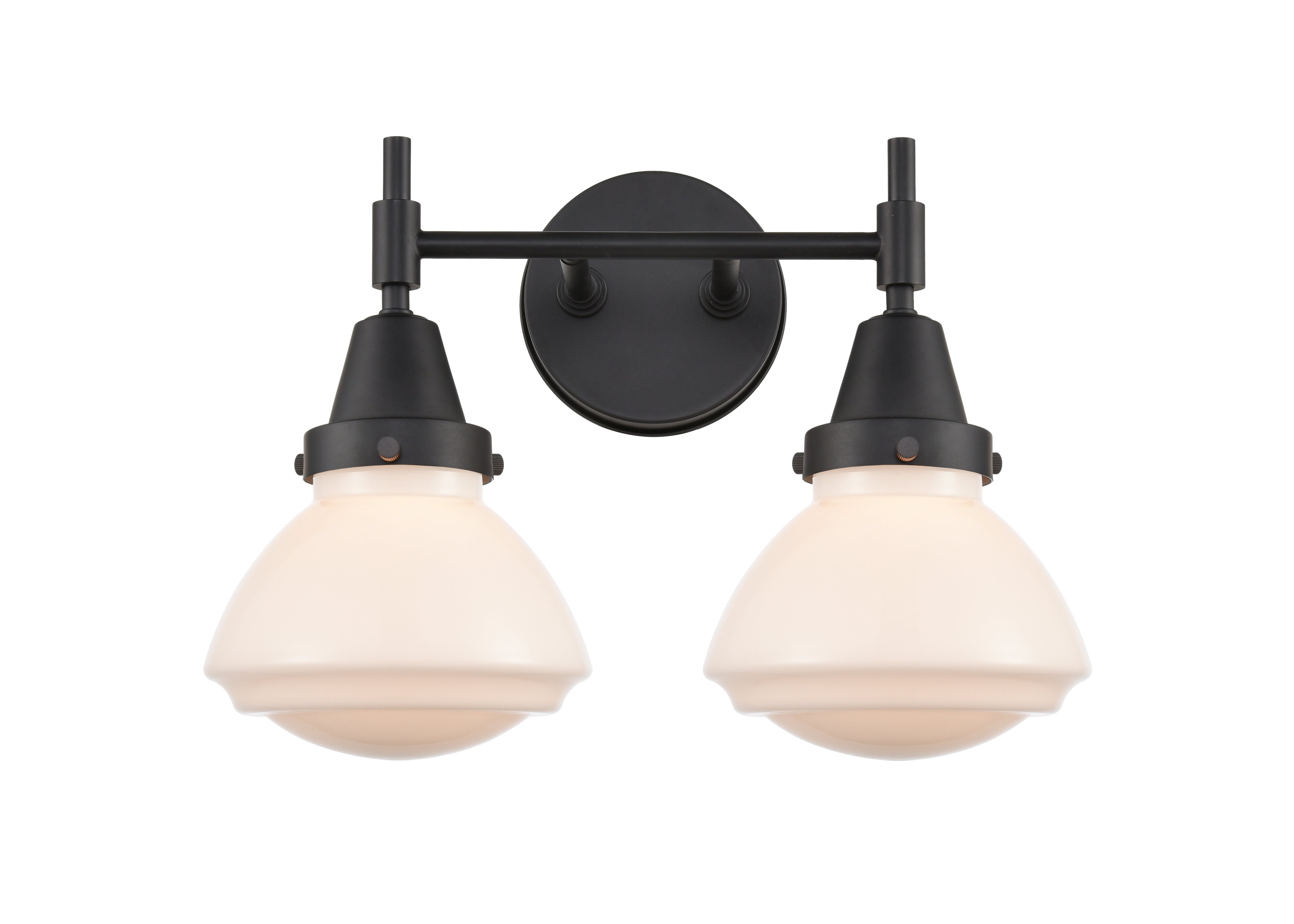 Caden Bath Vanity Light Steel Glass