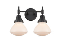 Caden Bath Vanity Light Steel Glass 15.75"