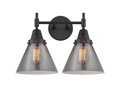 Caden Bath Vanity Light Glass Steel