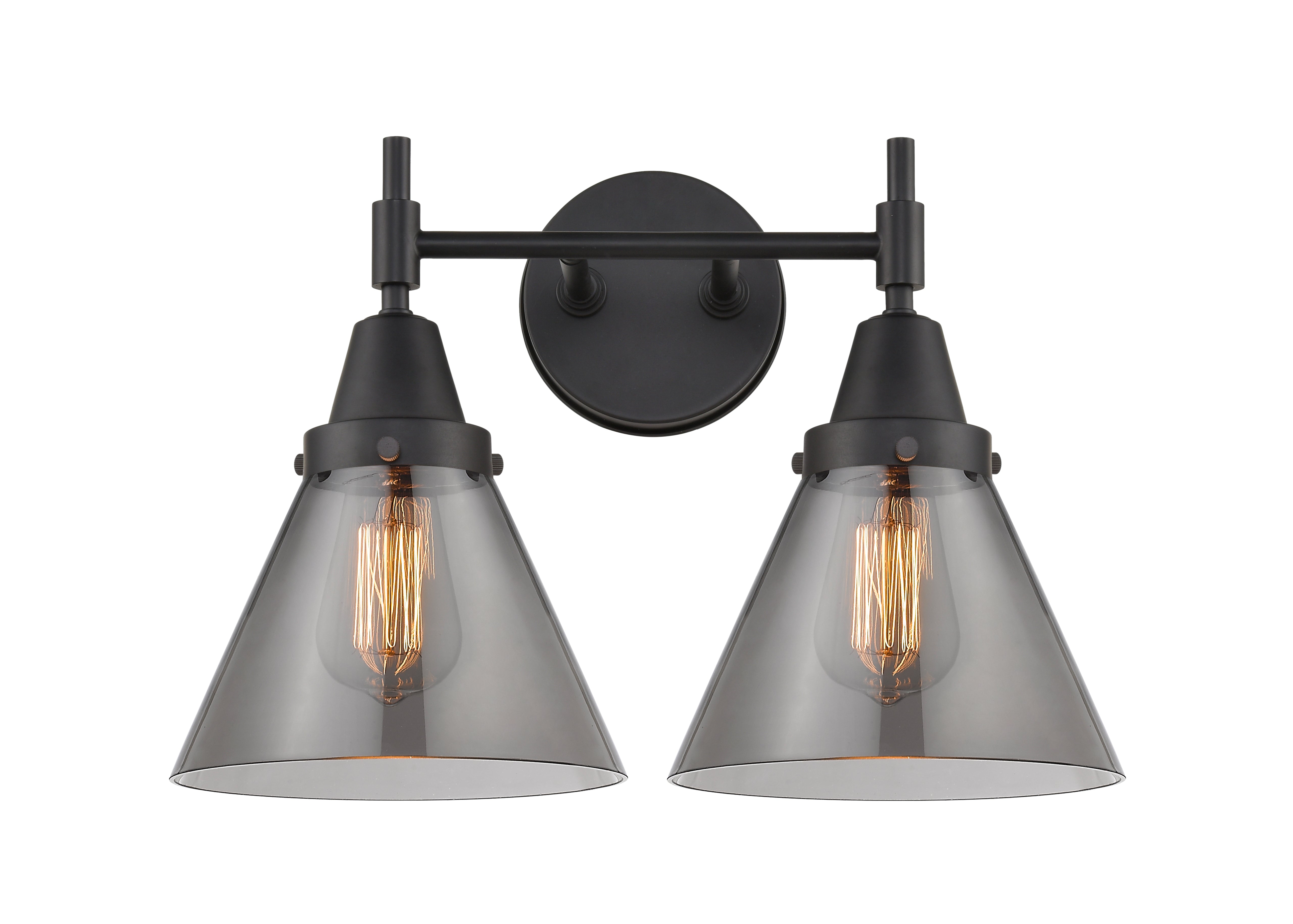 Caden Bath Vanity Light Glass Steel