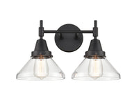 Caden Bath Vanity Light Steel Glass