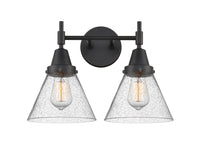 Caden Bath Vanity Light Glass Steel