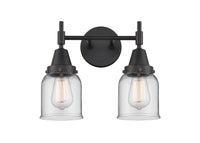 Caden Bath Vanity Light 17 Inch Glass Steel