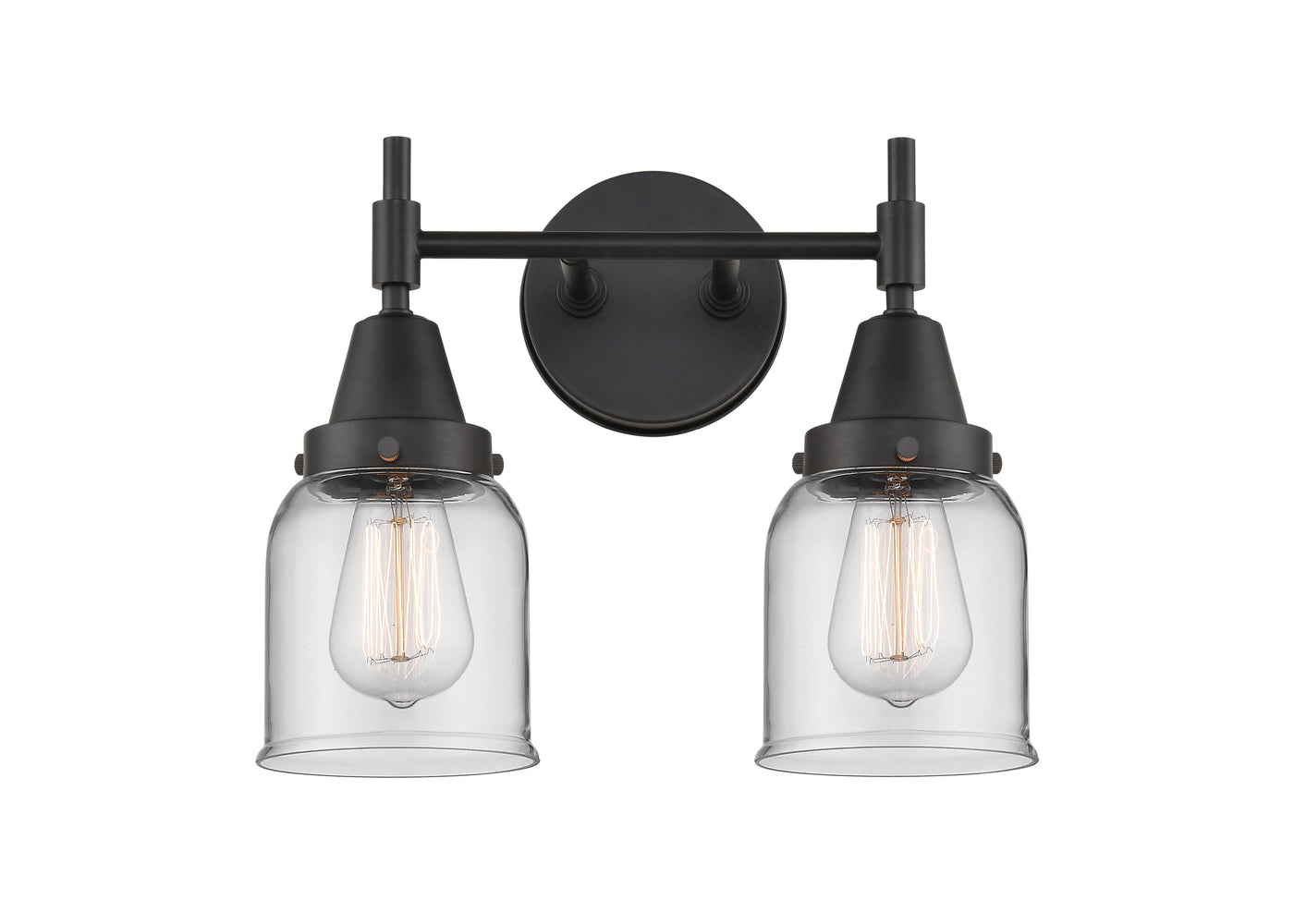 Caden Bath Vanity Light Steel Glass Dimmable