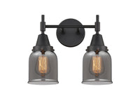 Caden Bath Vanity Light 17 Inch Glass Steel