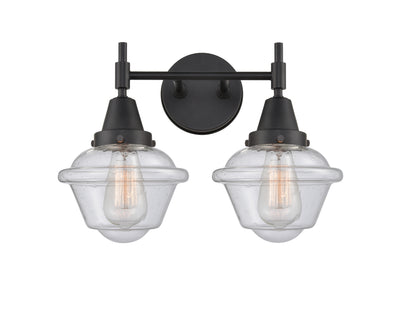 Caden Bath Vanity Light Glass Steel 11 Inch