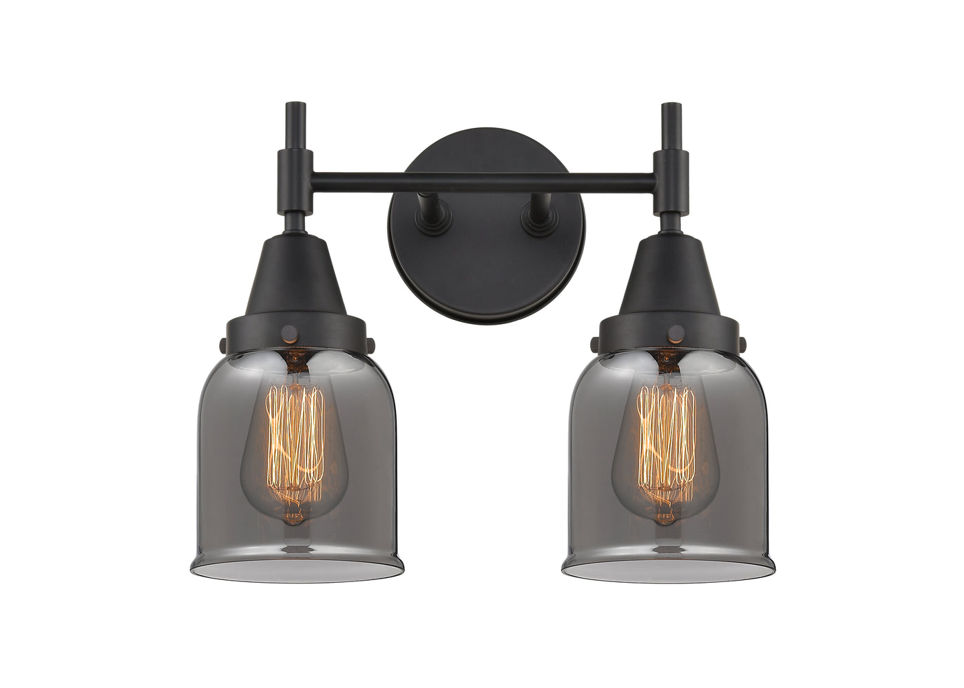 Caden Bath Vanity Light Steel Glass Dimmable