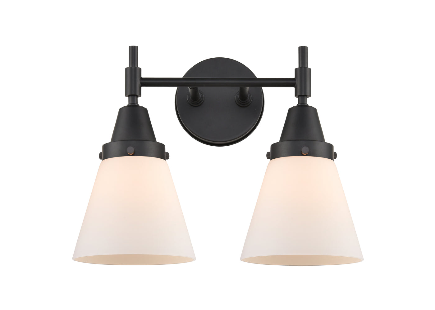 Caden Bath Vanity Light Glass Steel 11 Inch