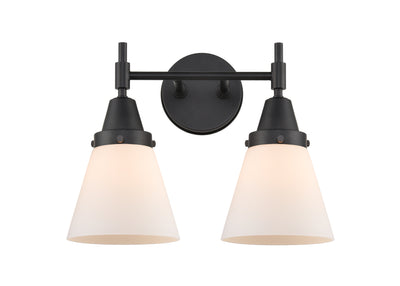 Caden Bath Vanity Light Glass Steel 11 Inch