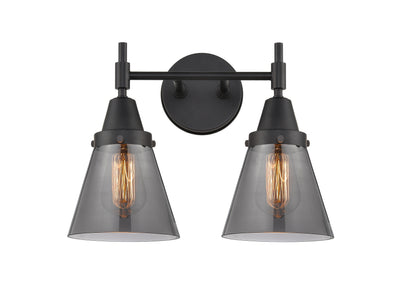Caden Bath Vanity Light Glass Steel 11 Inch