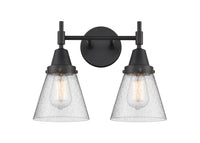 Caden Bath Vanity Light Glass Steel 11 Inch