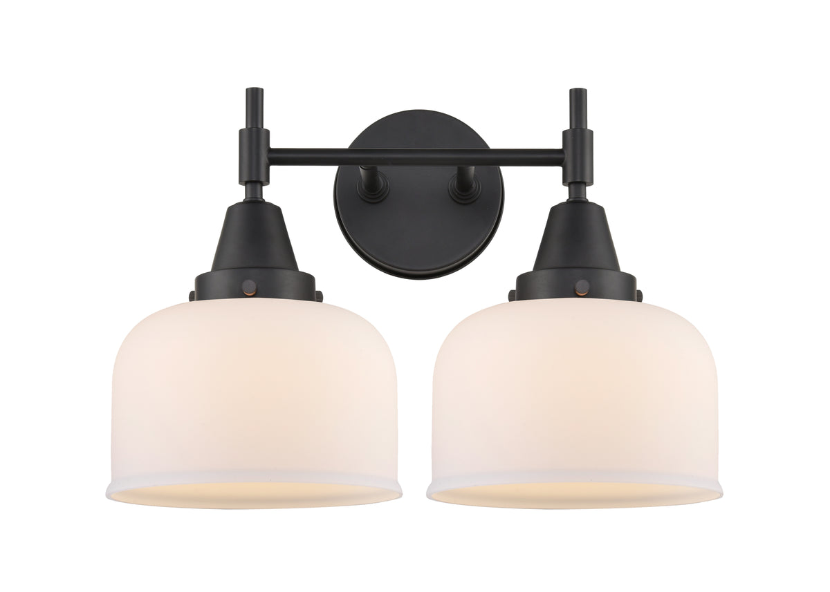 Caden 17-Inch 2-Light Bath Vanity Light Bell Shade Dimmable