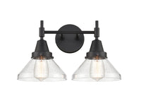 Caden Bath Vanity Light Glass Steel