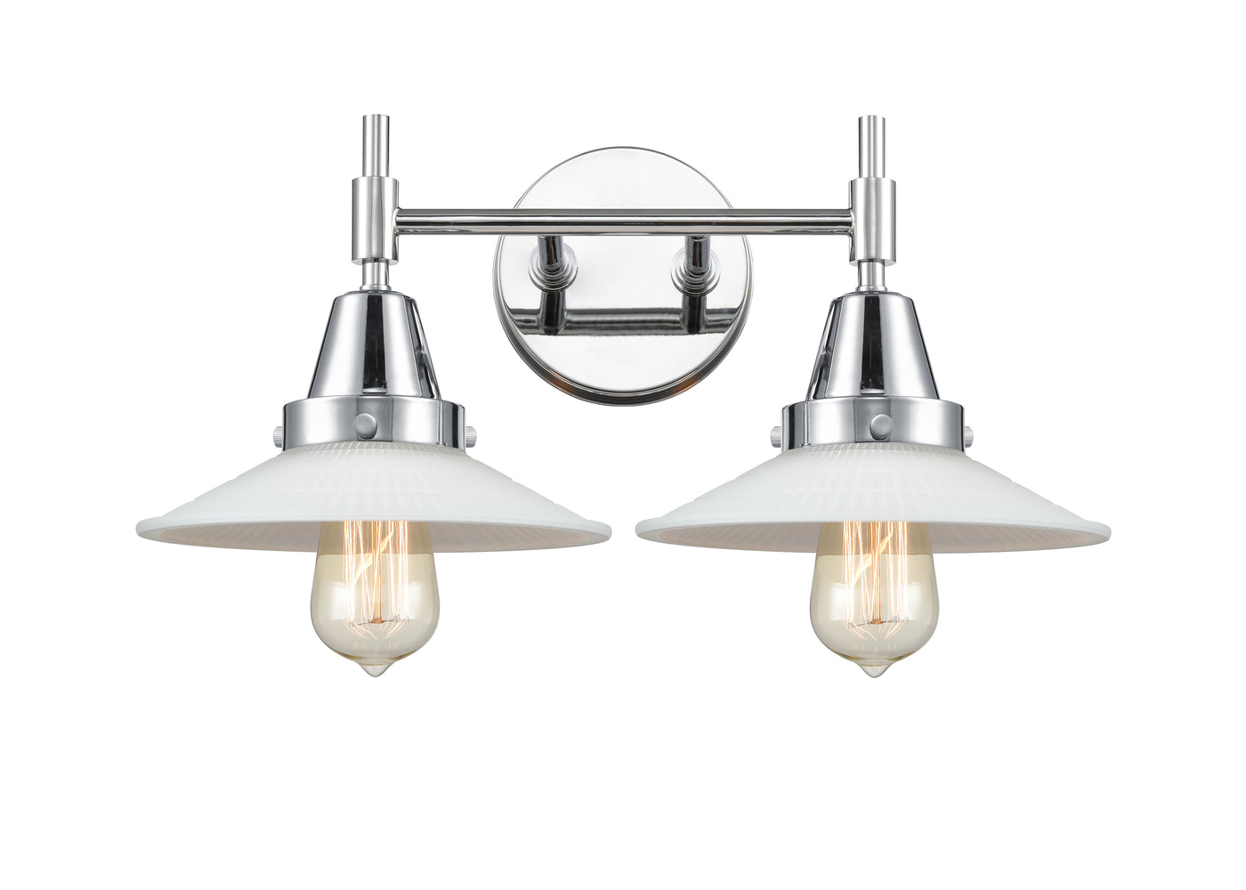 Caden Bath Vanity Light Glass Steel
