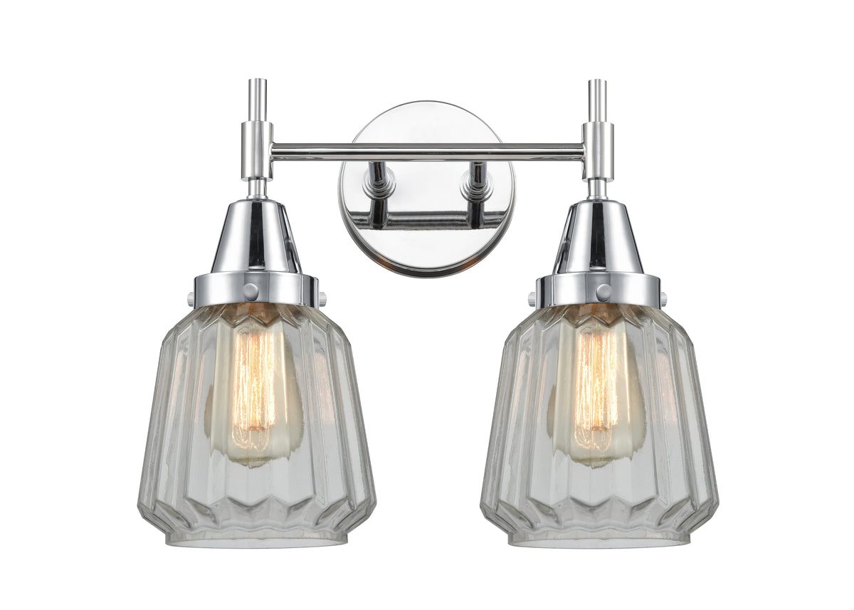 Chatham 15-Inch 2-Light Bath Vanity Light with LED Bulbs