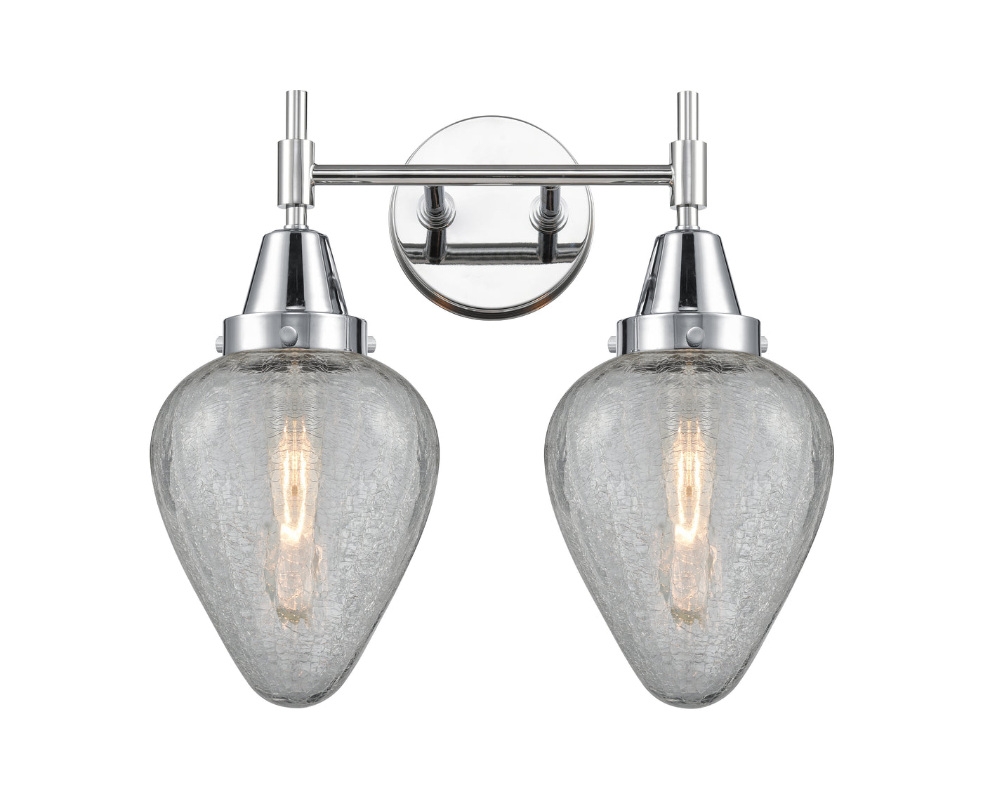 Caden Bath Vanity Light Glass Steel Dimmable