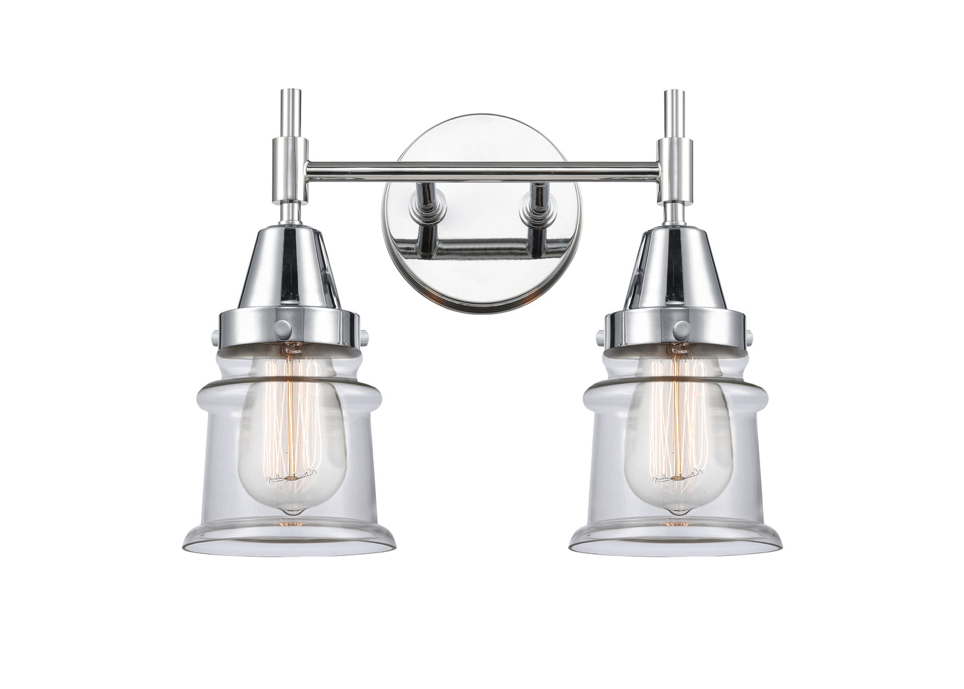 Caden Bath Vanity Light Glass Steel