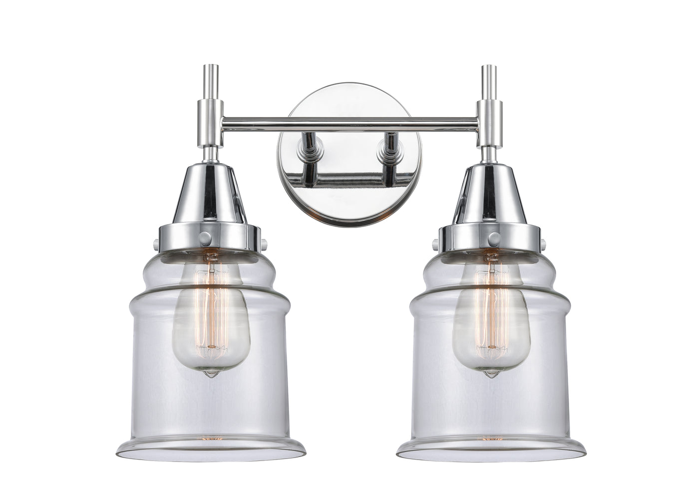 Caden Bath Vanity Light Steel Glass
