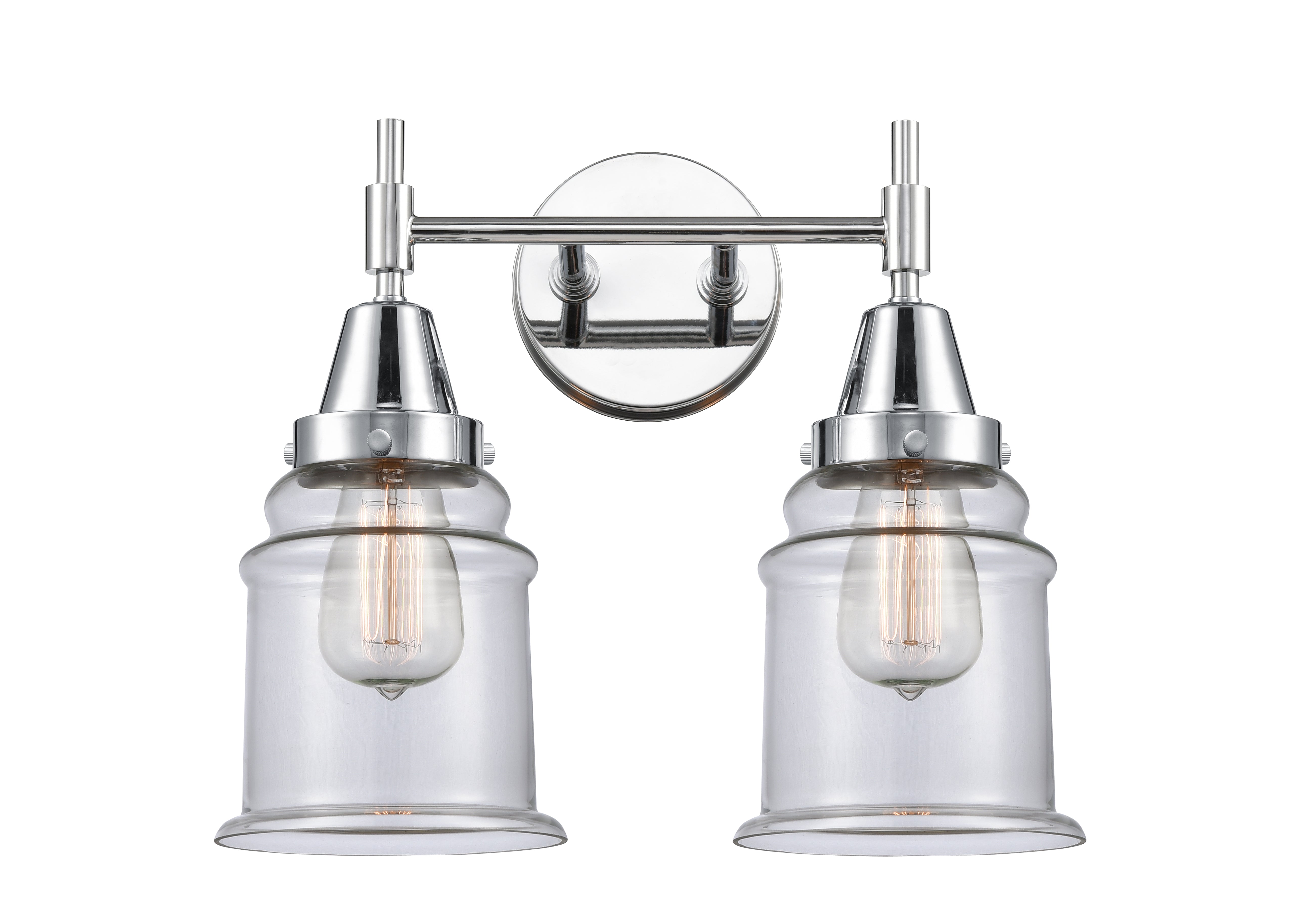 Caden Bath Vanity Light Steel Glass