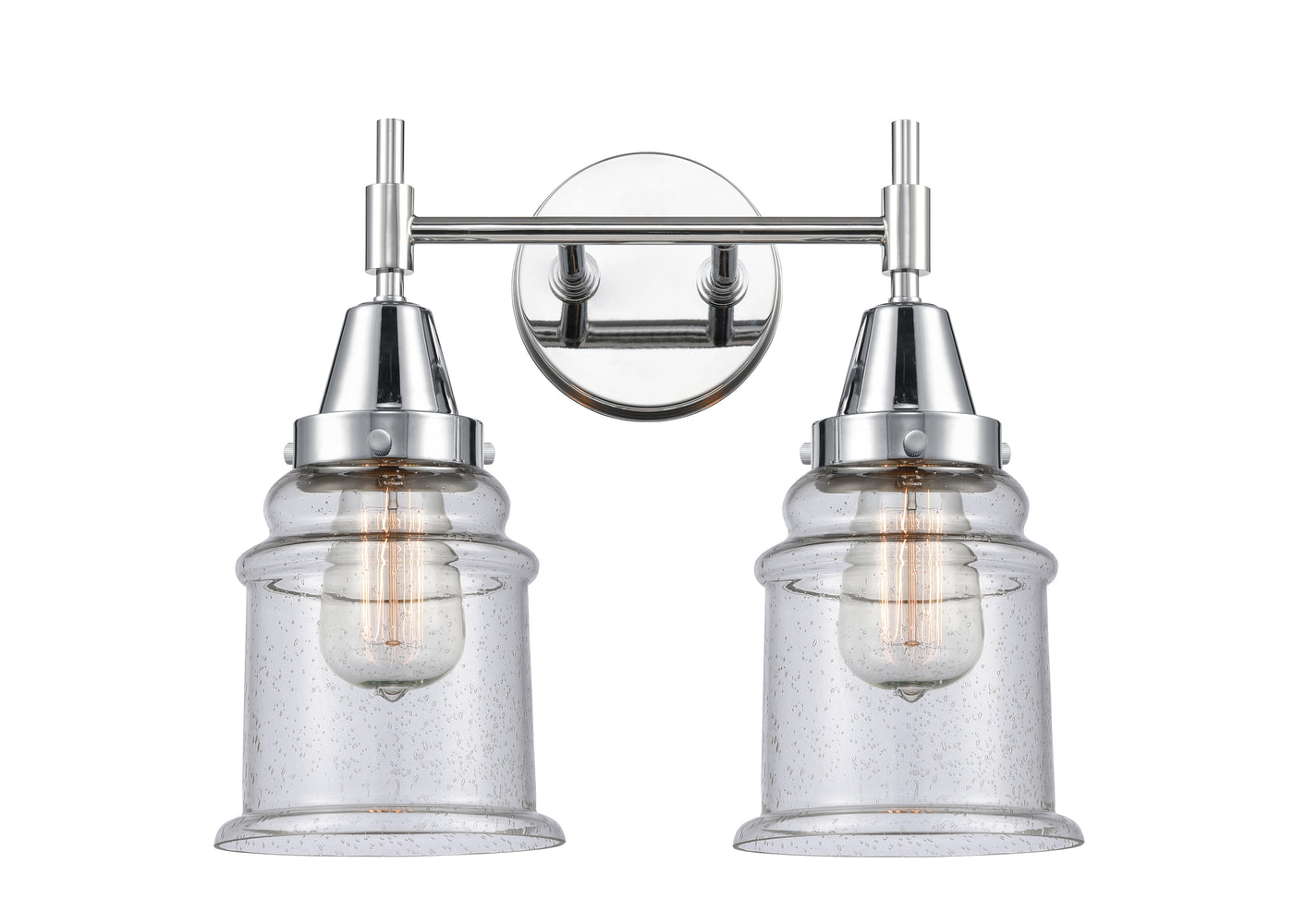 Caden Bath Vanity Light Steel Glass