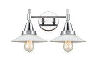 Caden Bath Vanity Light Glass Steel Modern