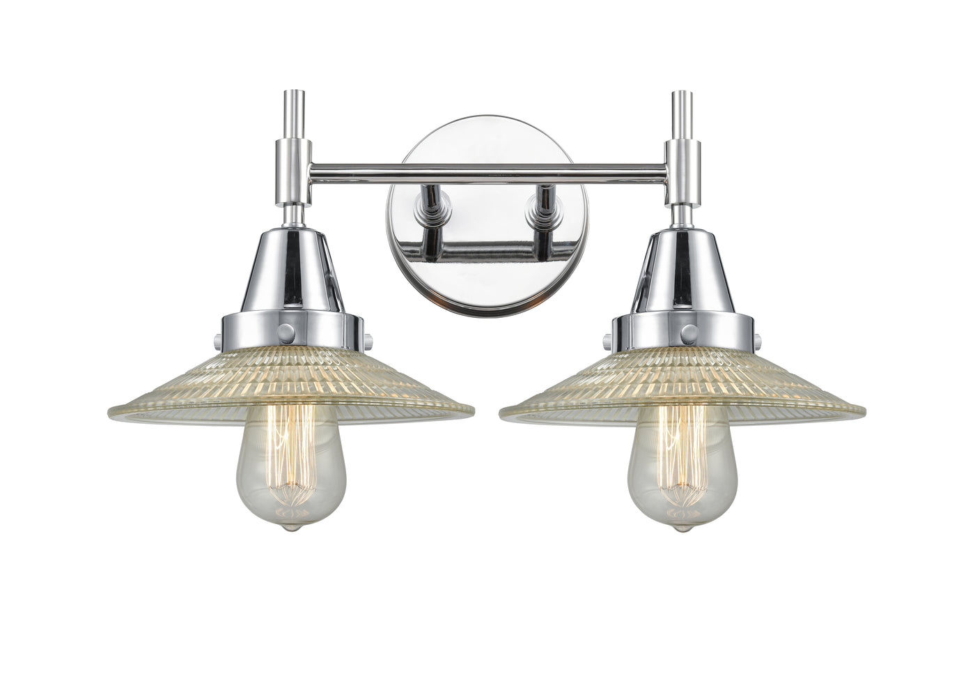 Caden Bath Vanity Light Glass Steel