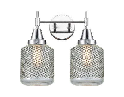 Caden Bath Vanity Light Glass Steel
