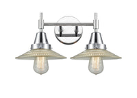 Caden Bath Vanity Light Glass Steel Modern