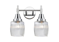Caden Bath Vanity Light Glass Steel