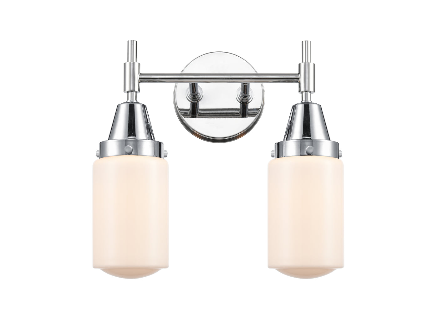 Caden Bath Vanity Light Glass Steel