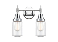 Caden Bath Vanity Light Glass Steel