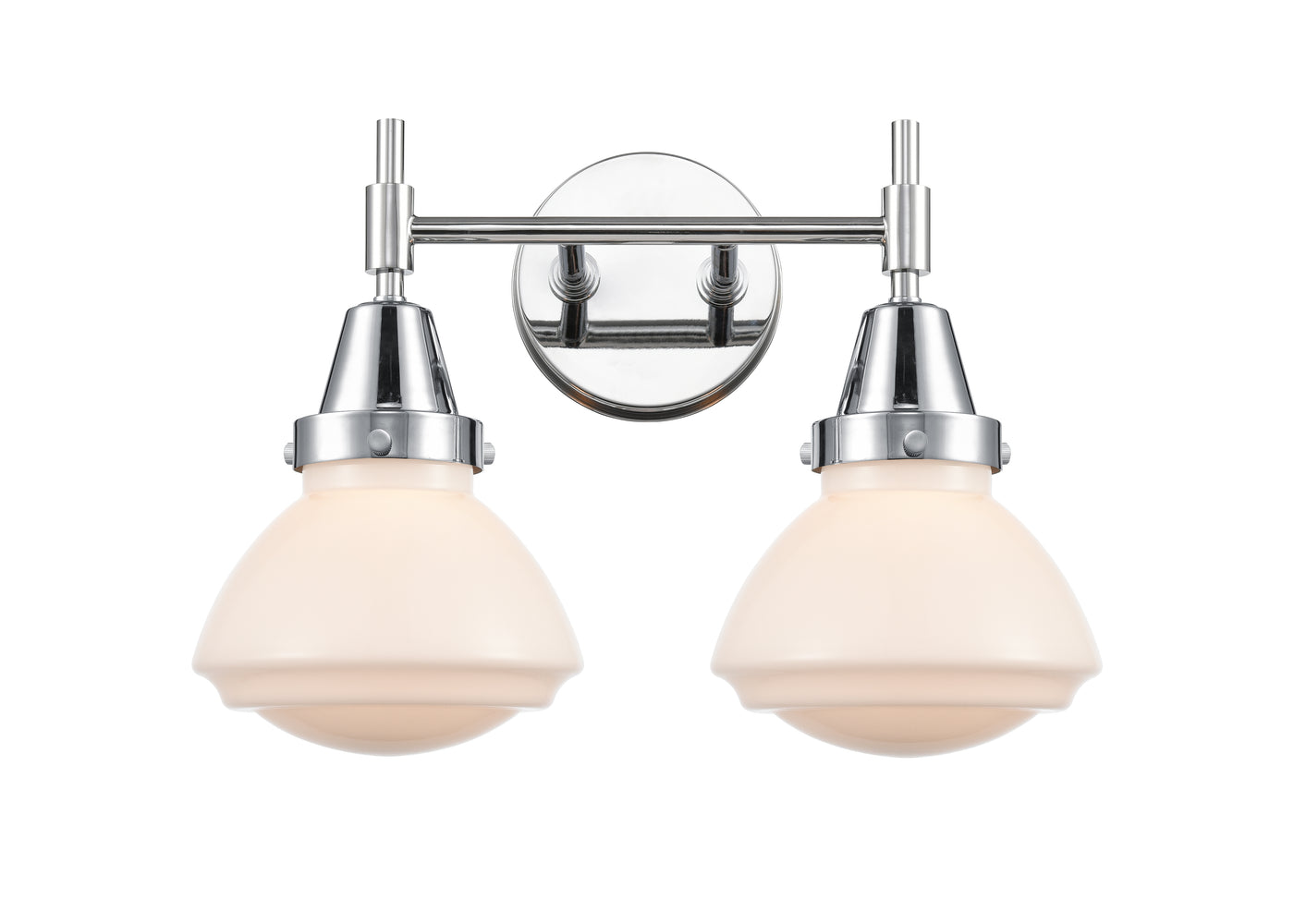 Caden Bath Vanity Light Steel Glass