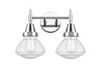 Caden Bath Vanity Light Steel Glass