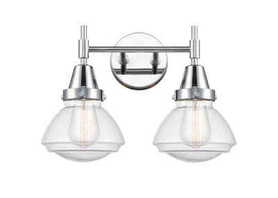 Caden Bath Vanity Light Steel Glass