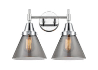 Caden Bath Vanity Light Glass Steel