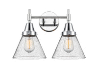 Caden Bath Vanity Light Glass Steel