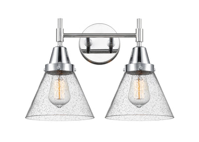 Caden Bath Vanity Light Glass Steel