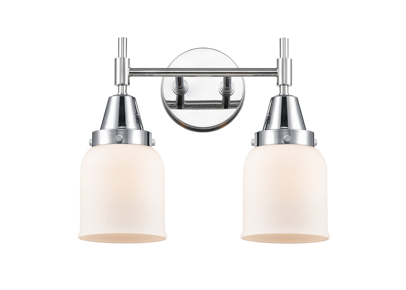 Caden Bath Vanity Light 17 Inch Glass Steel