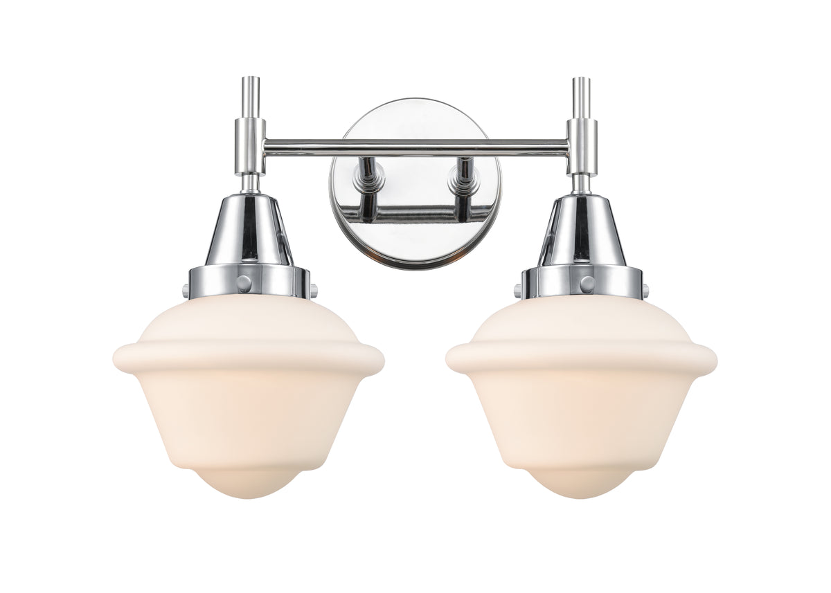 Oxford 17-Inch 2-Light Bath Vanity Light 11-Inch High