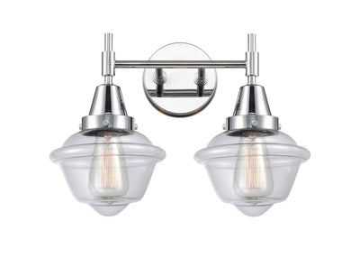 Caden Bath Vanity Light Glass Steel 11 Inch