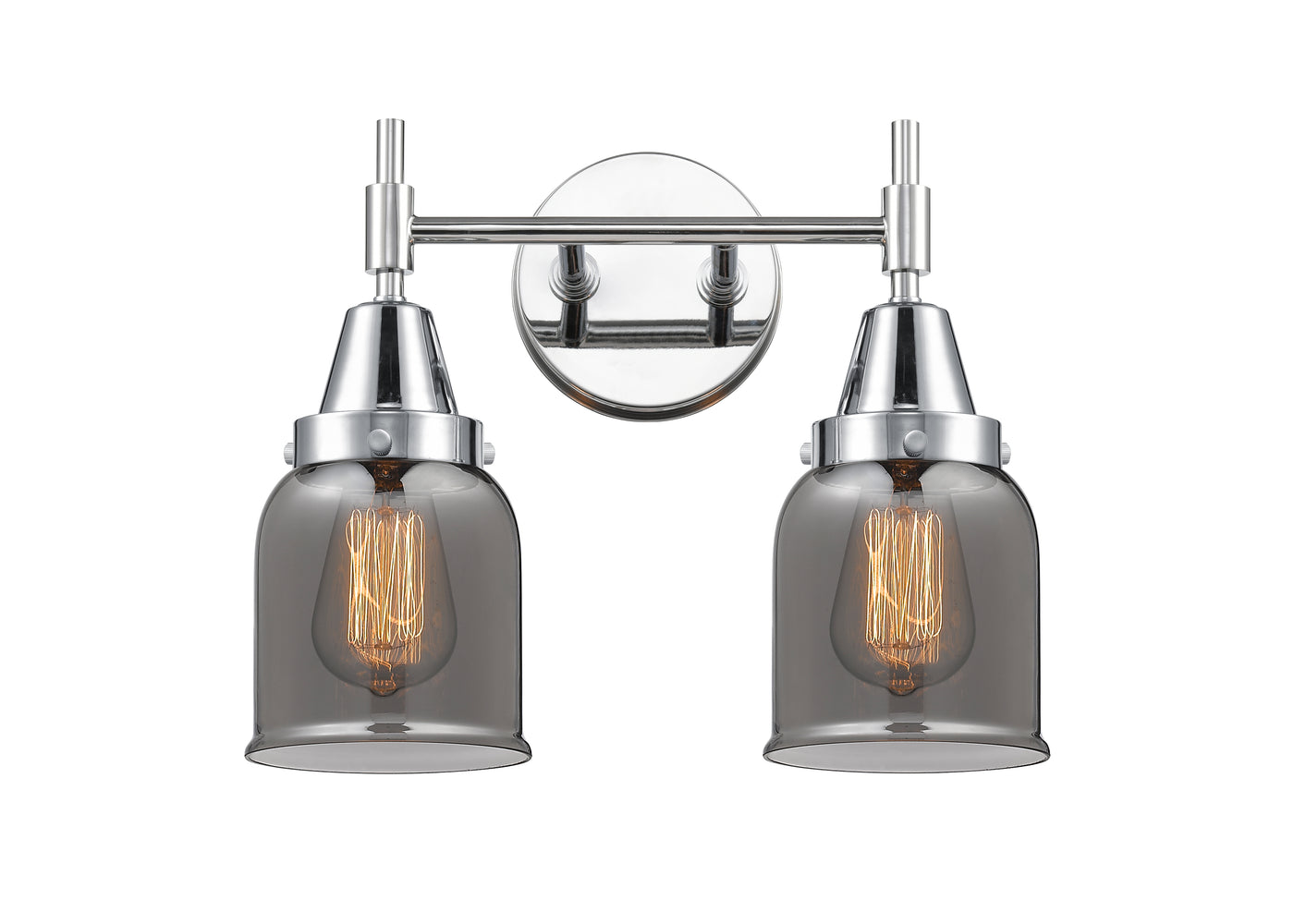 Caden Bath Vanity Light Steel Glass Dimmable