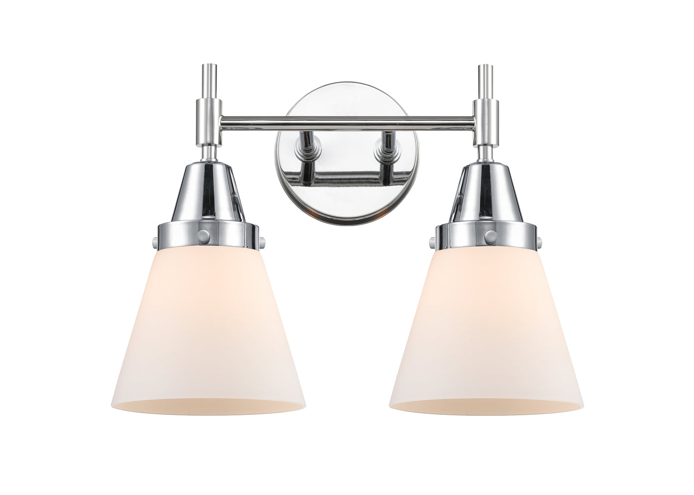 Caden Bath Vanity Light Glass Steel Dimmable