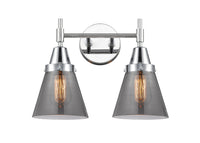 Caden Bath Vanity Light Glass Steel 11 Inch