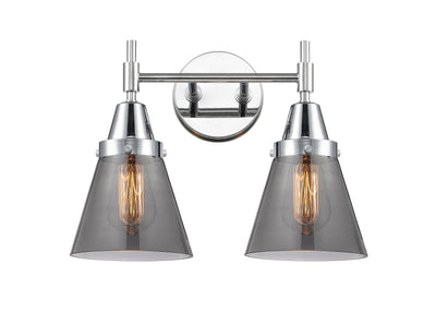 Caden Bath Vanity Light Glass Steel 11 Inch