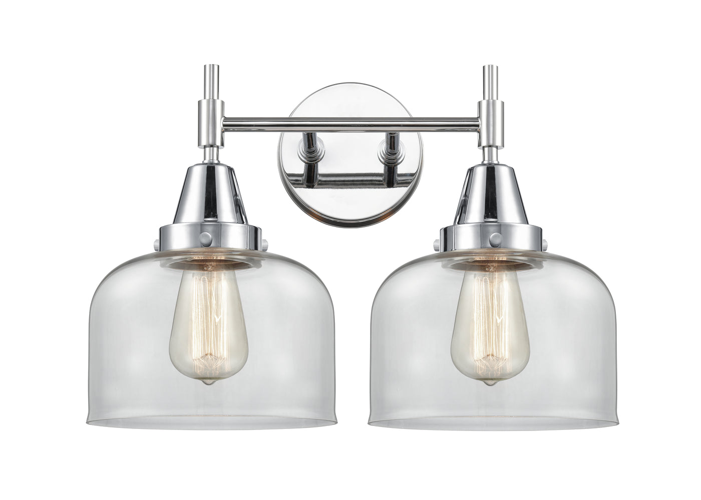 Caden Bath Vanity Light Glass Steel