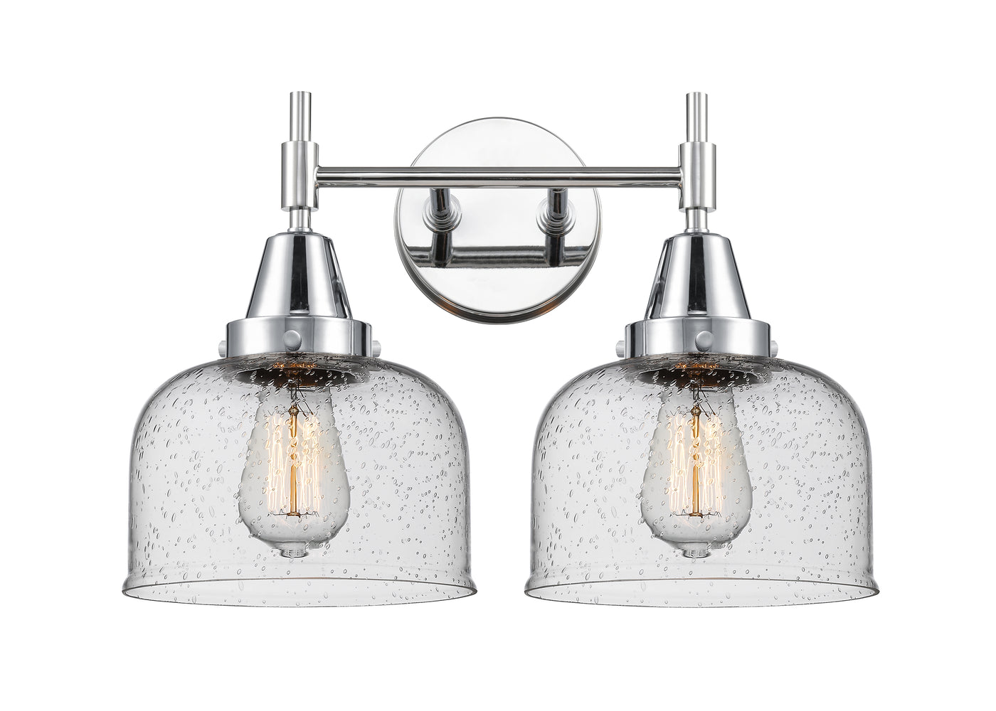 Caden Bath Vanity Light Glass Steel