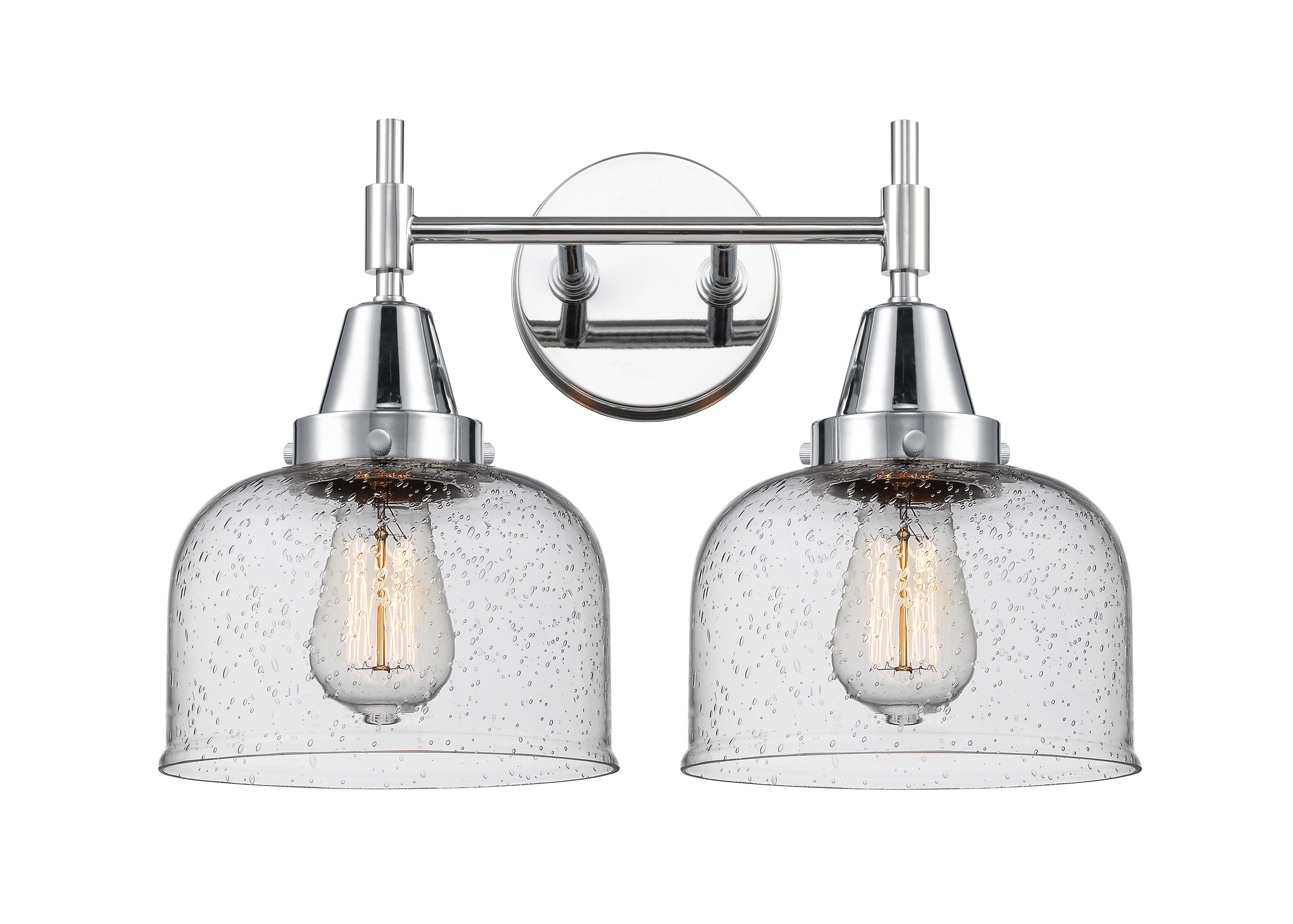 Caden Bath Vanity Light Glass Steel