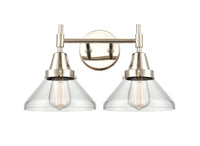 Caden Bath Vanity Light Steel Glass